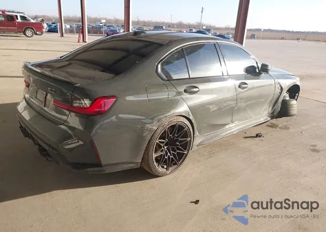 2024 BMW M3 Competition xDrive z USA, uszkodzony, nr VIN WBS43AY03RFS31254